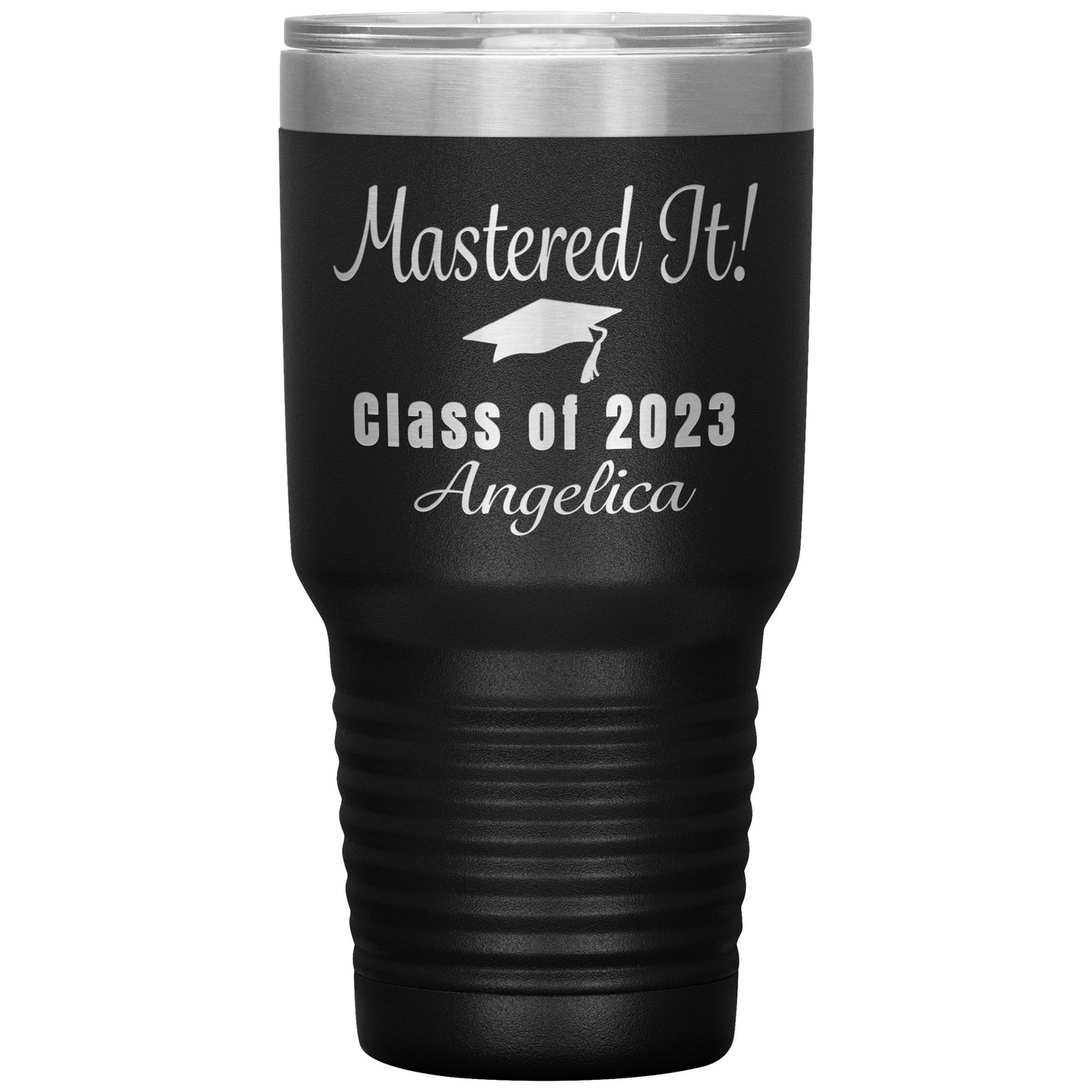 Mastered It Class of 2023 Tumbler, Masters Degree, MBA Graduation Gift for Her