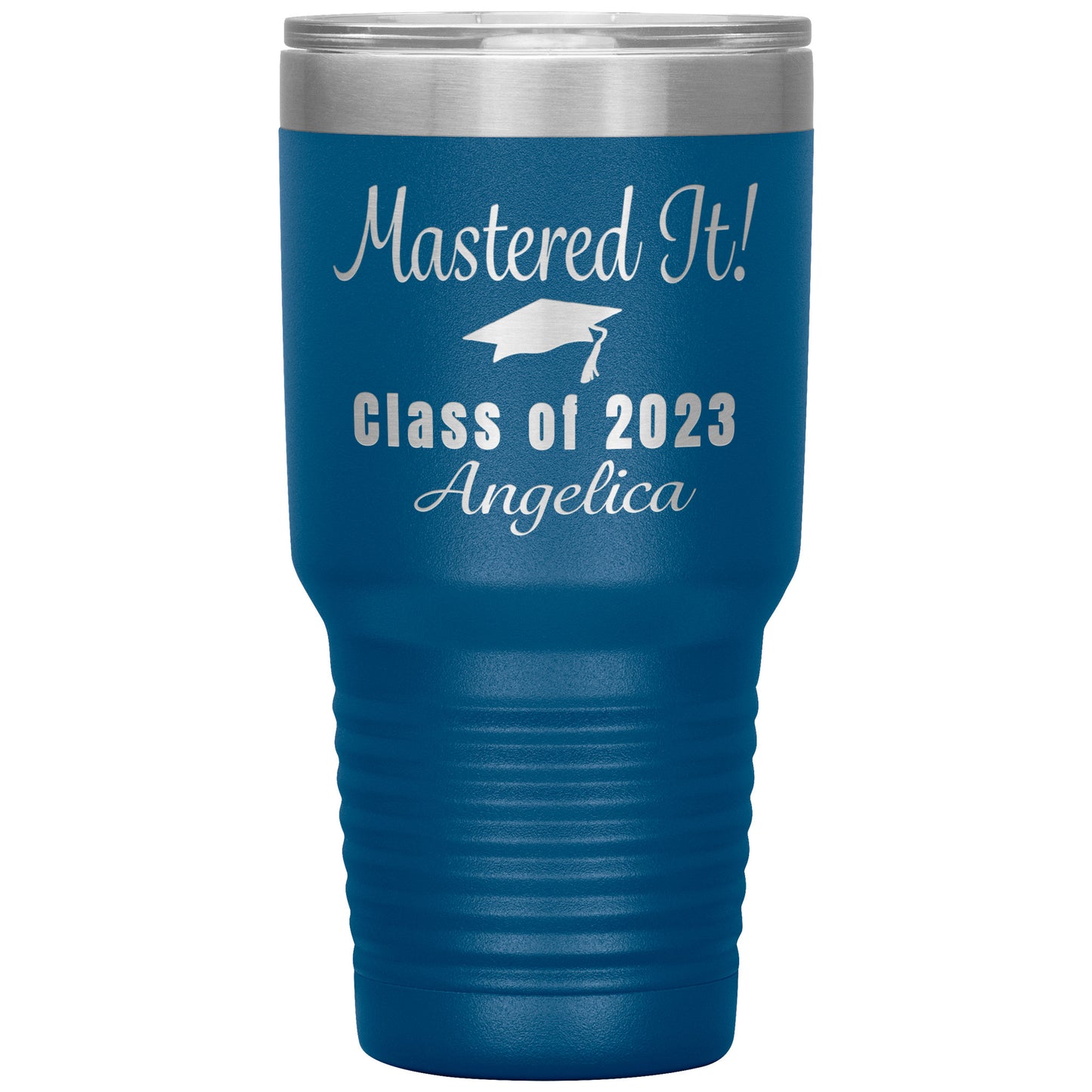 Mastered It Class of 2023 Tumbler, Masters Degree, MBA Graduation Gift for Her