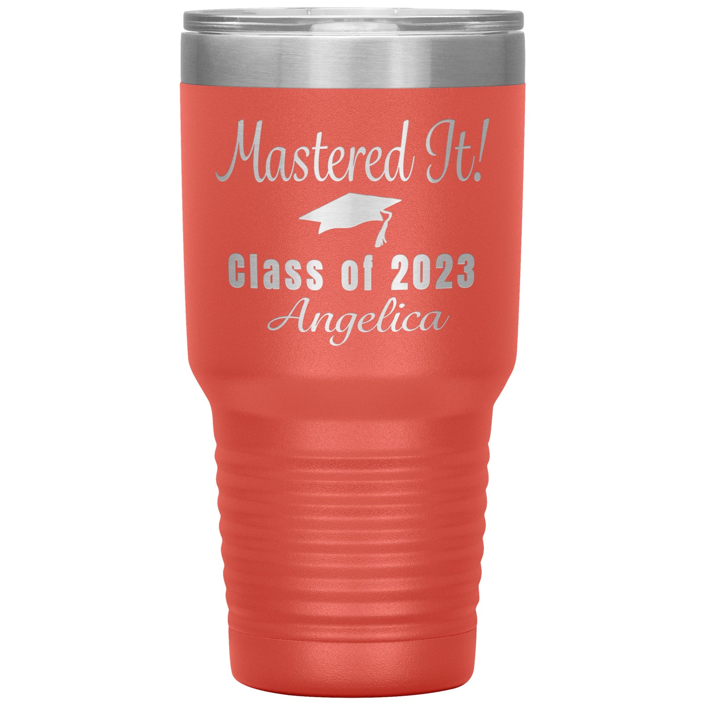 Mastered It Class of 2023 Tumbler, Masters Degree, MBA Graduation Gift for Her