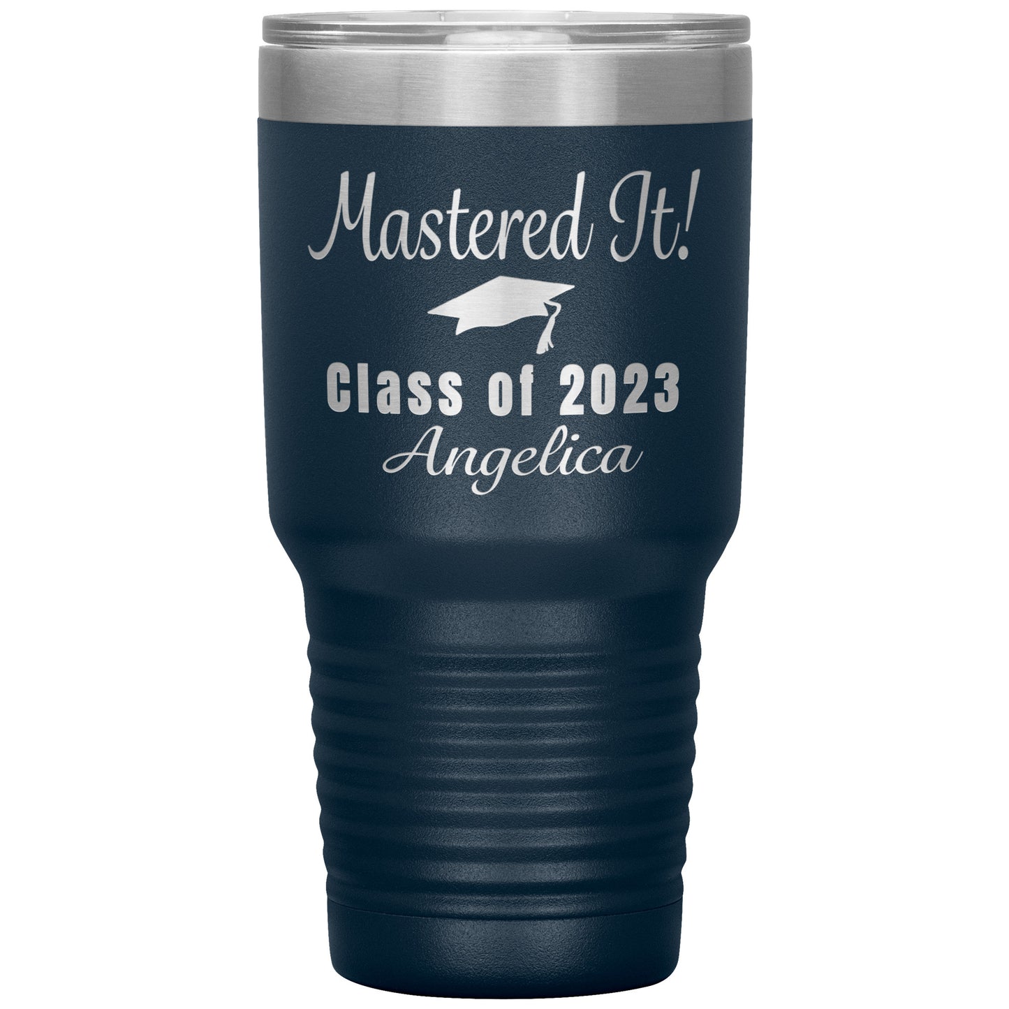 Mastered It Class of 2023 Tumbler, Masters Degree, MBA Graduation Gift for Her