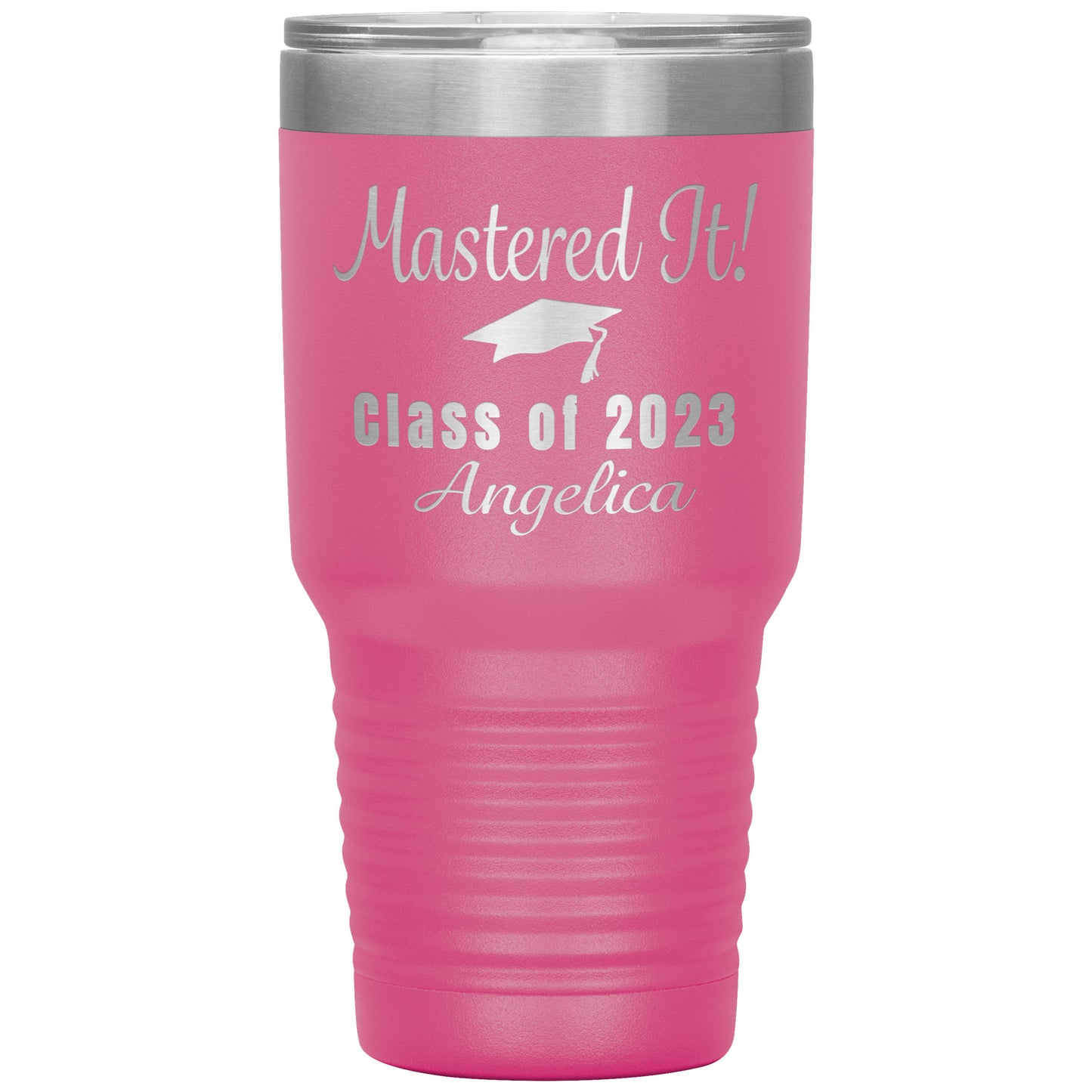 Mastered It Class of 2023 Tumbler, Masters Degree, MBA Graduation Gift for Her