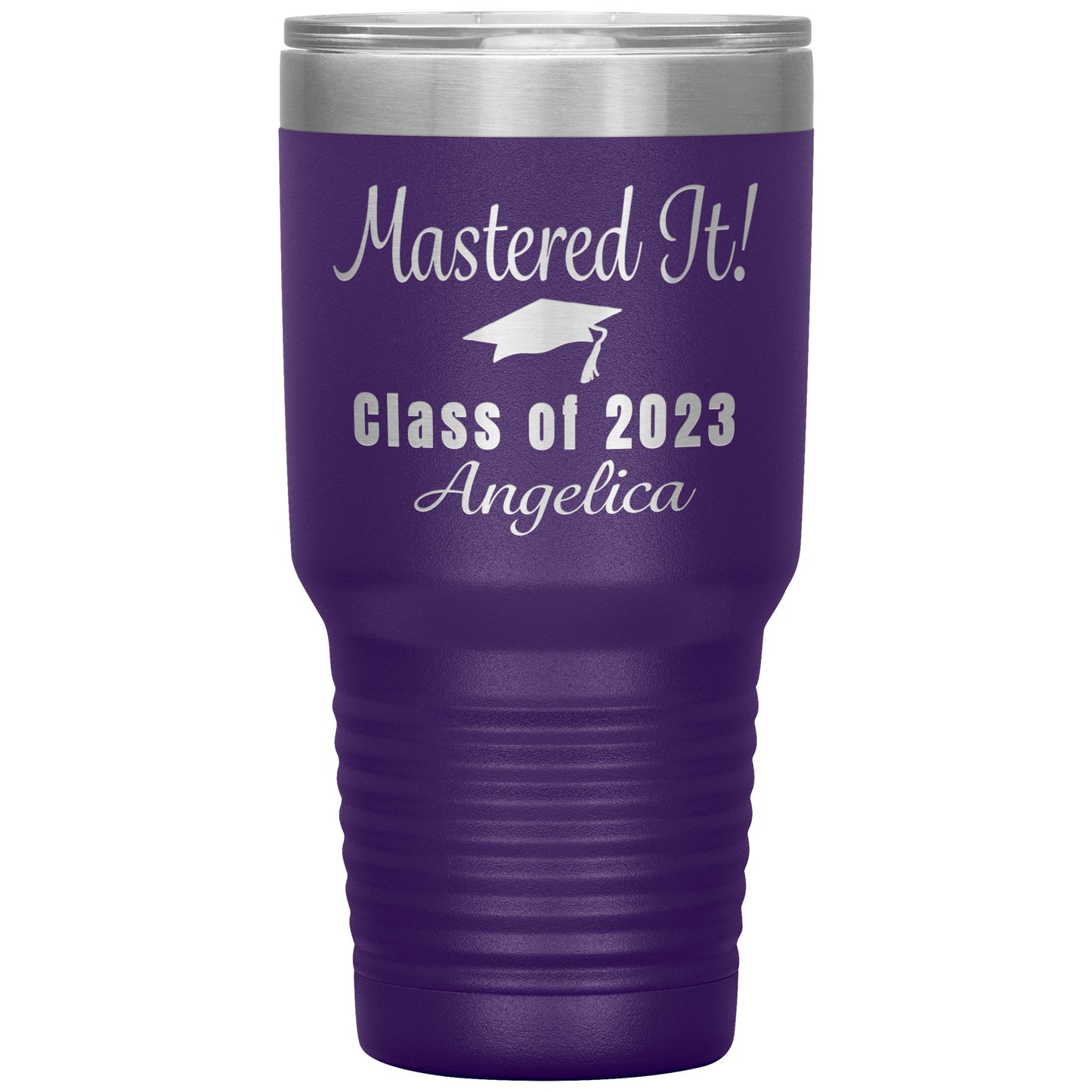 Mastered It Class of 2023 Tumbler, Masters Degree, MBA Graduation Gift for Her