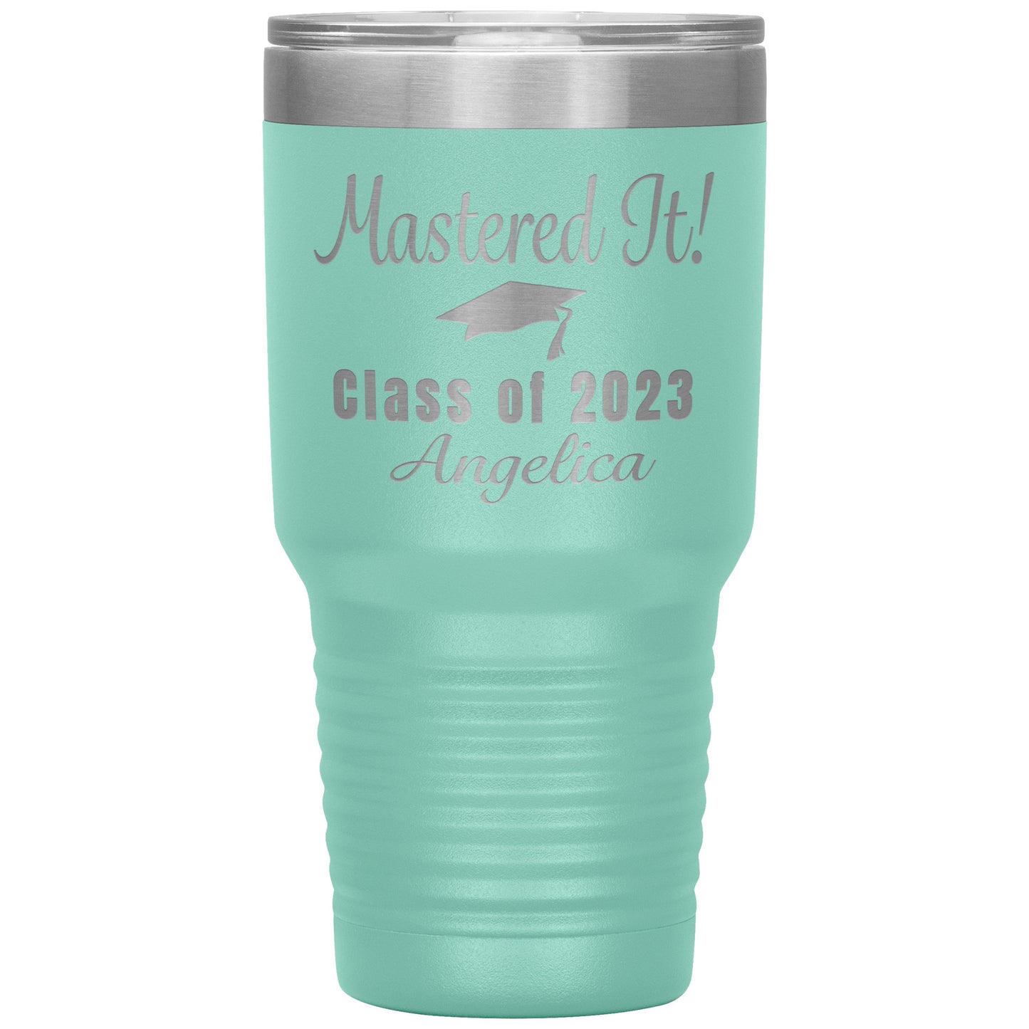 Mastered It Class of 2023 Tumbler, Masters Degree, MBA Graduation Gift for Her