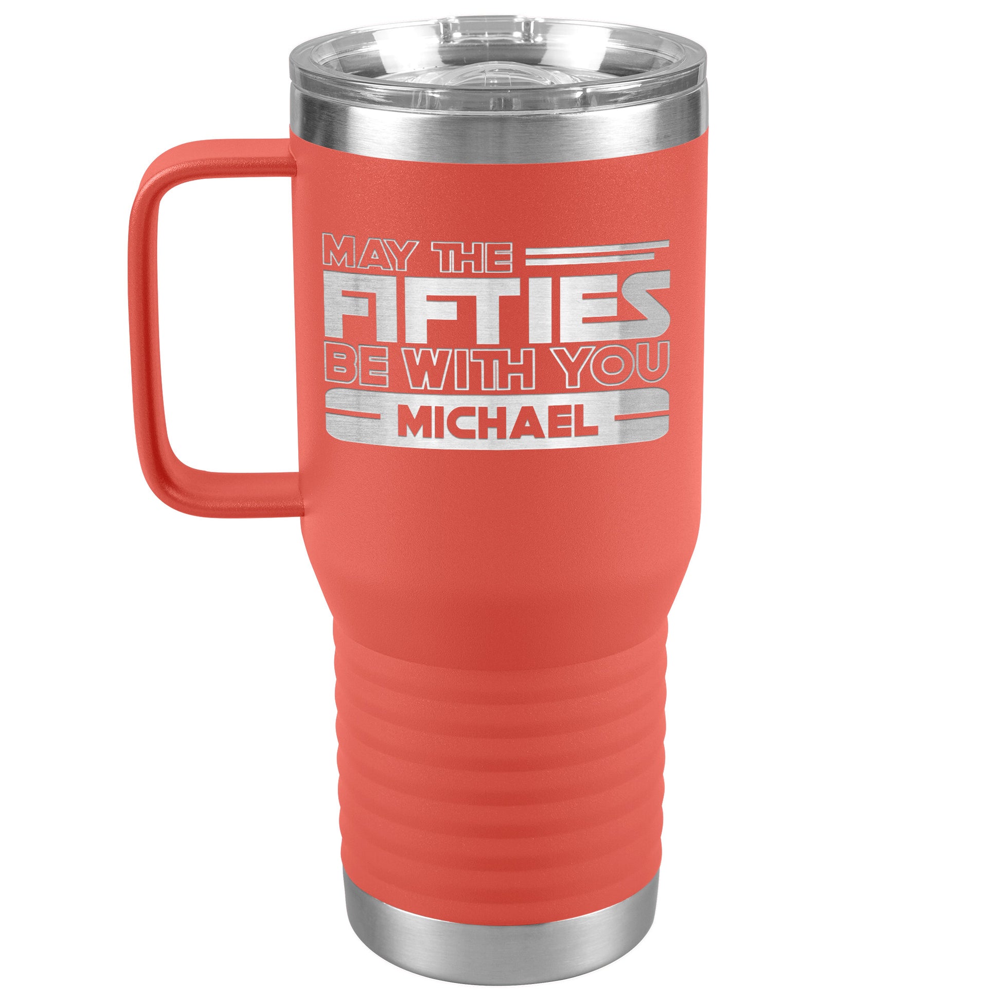 May the Fifties Be With You Name Tumbler