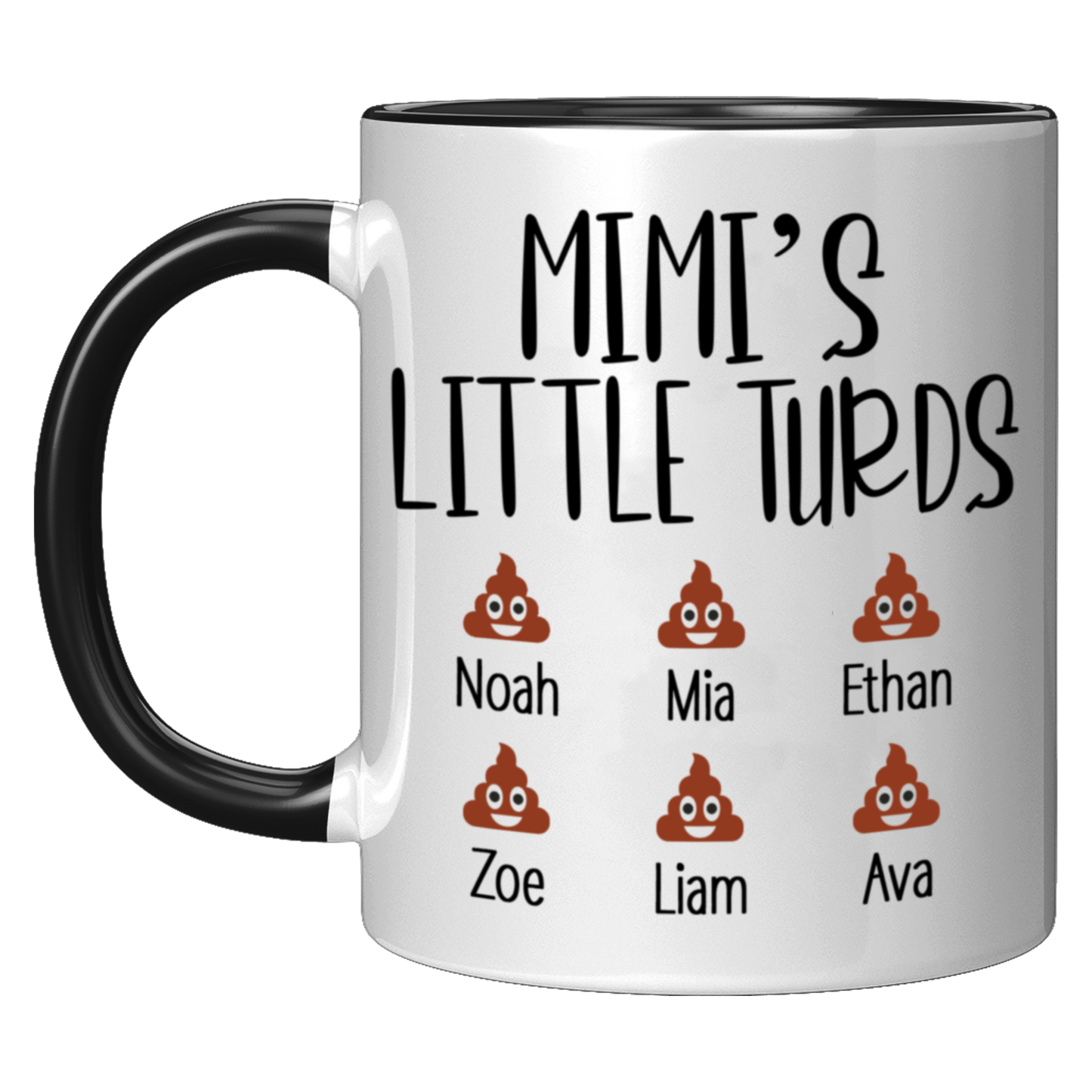 Mimi's Little Turds Mug