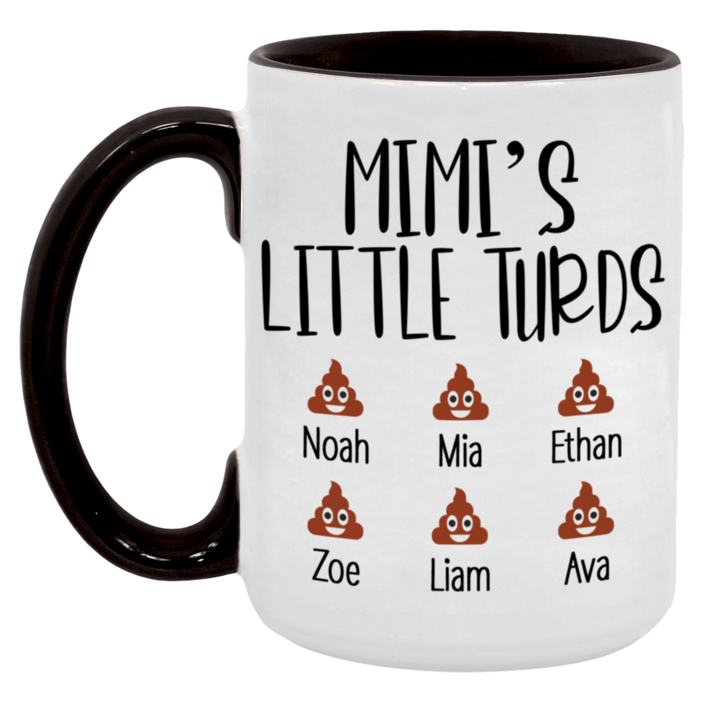 Mimi's Little Turds Mug