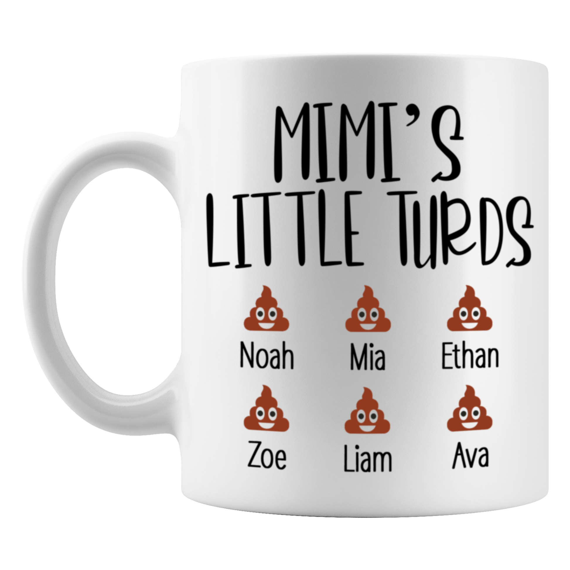 Mimi's Little Turds Mug