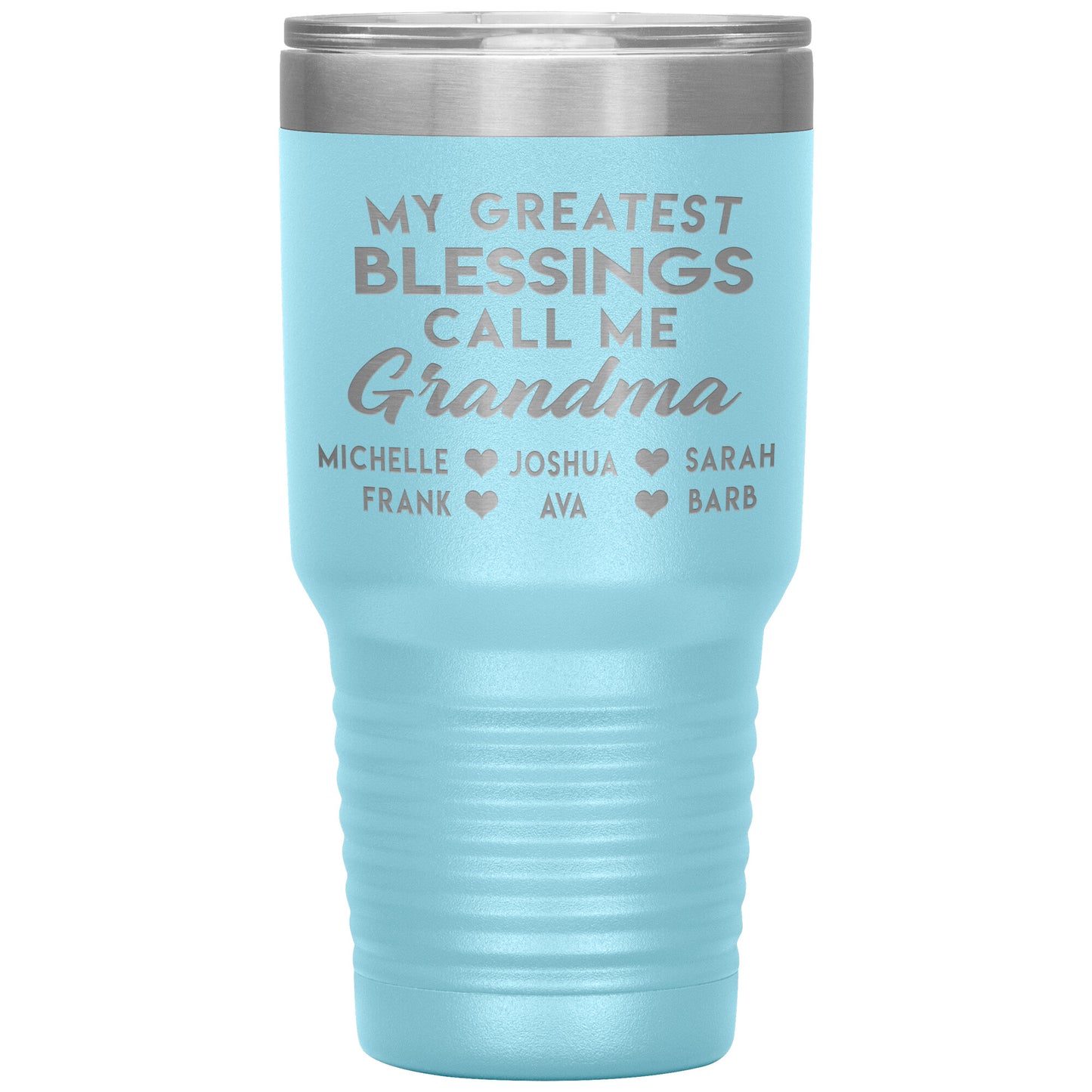 My Greatest Blessings Call Me Grandma Tumbler