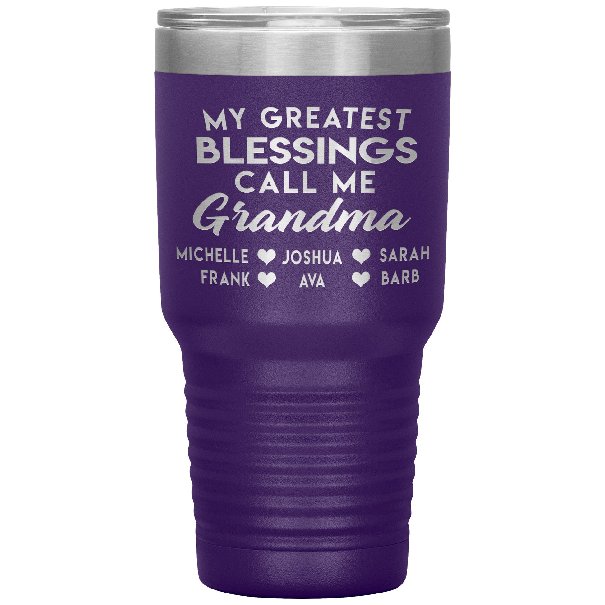 My Greatest Blessings Call Me Grandma Tumbler