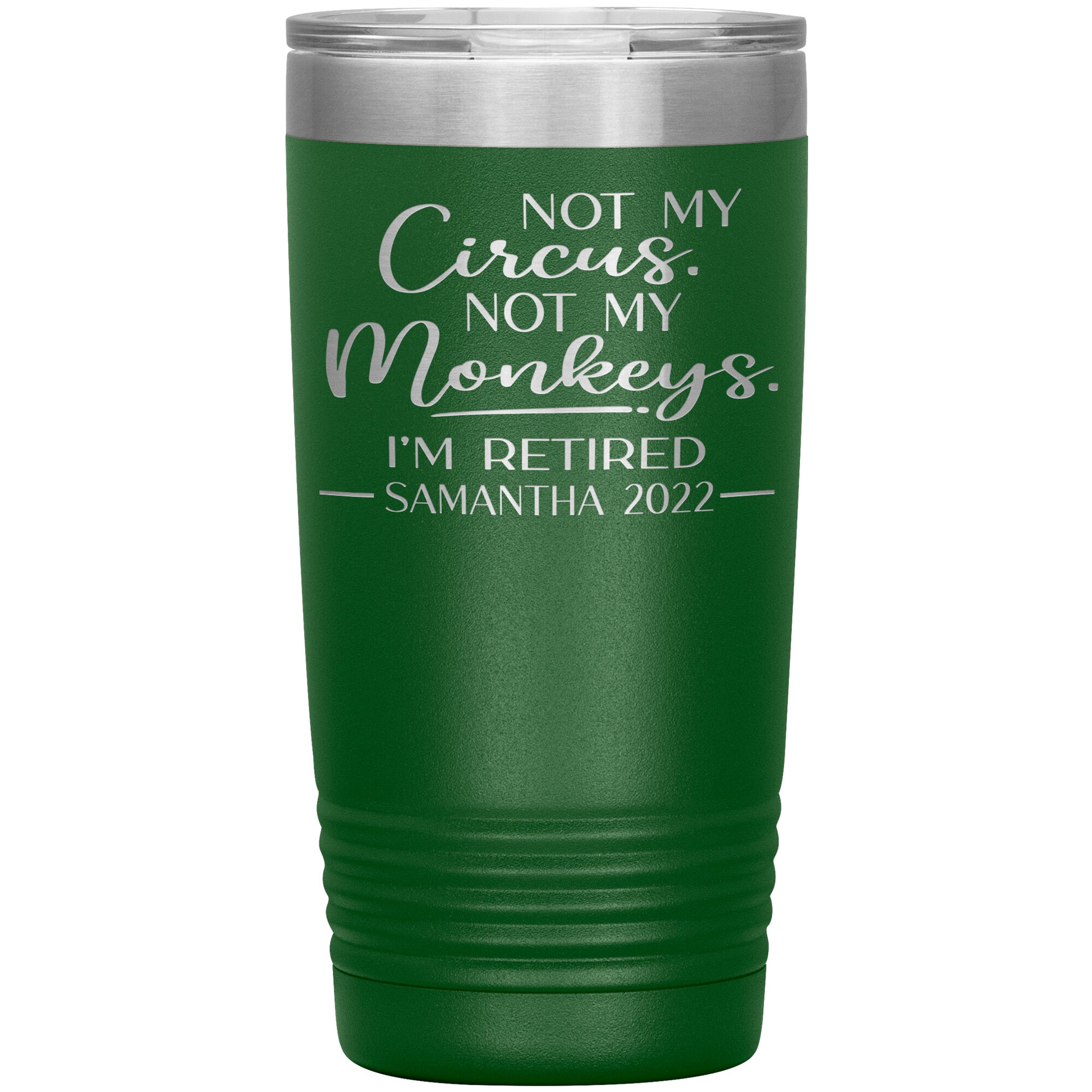 Not my Circus Not my Monkeys 2022 Tumbler