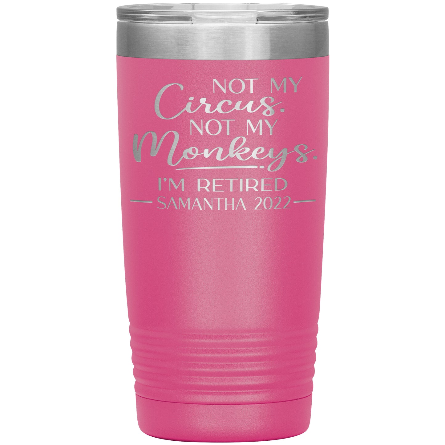 Not my Circus Not my Monkeys 2022 Tumbler