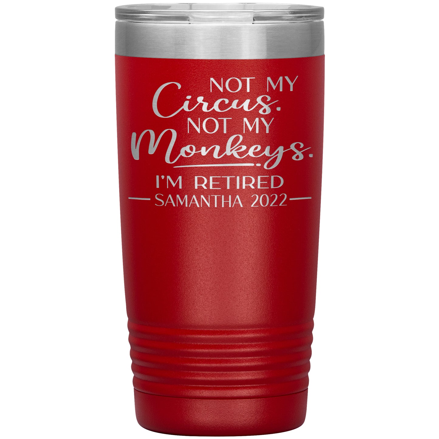 Not my Circus Not my Monkeys 2022 Tumbler