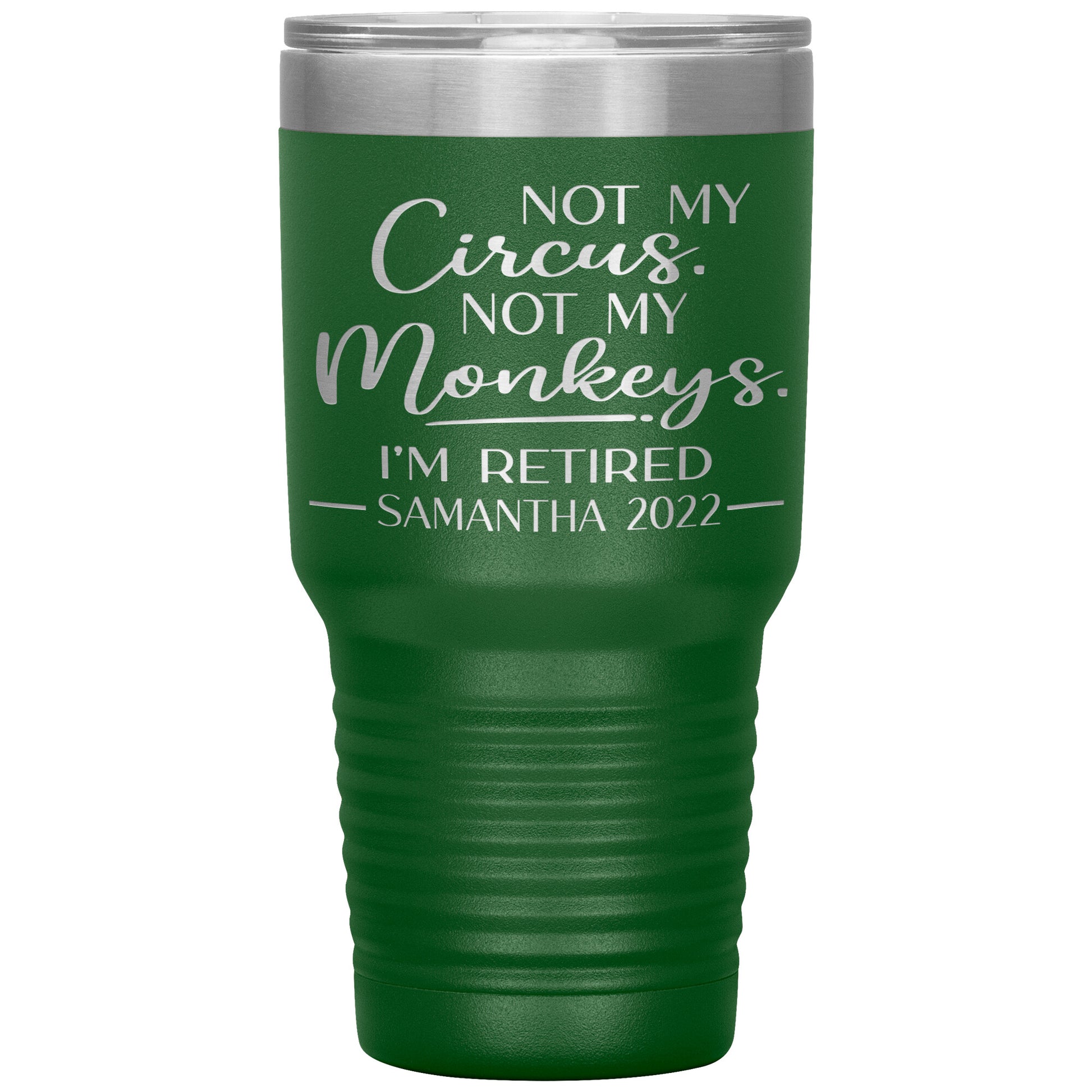 Not my Circus Not my Monkeys 2022 Tumbler