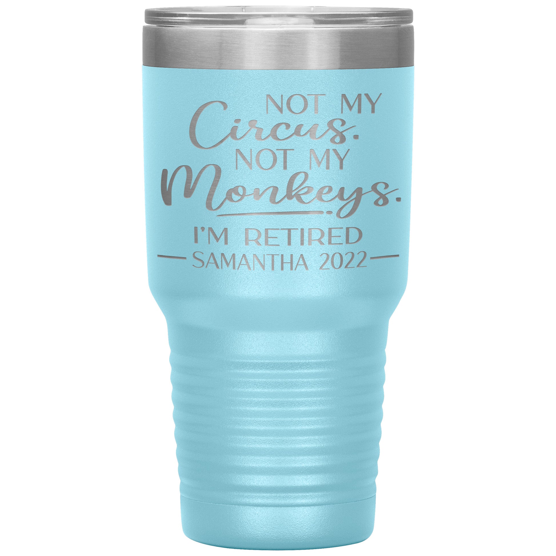 Not my Circus Not my Monkeys 2022 Tumbler