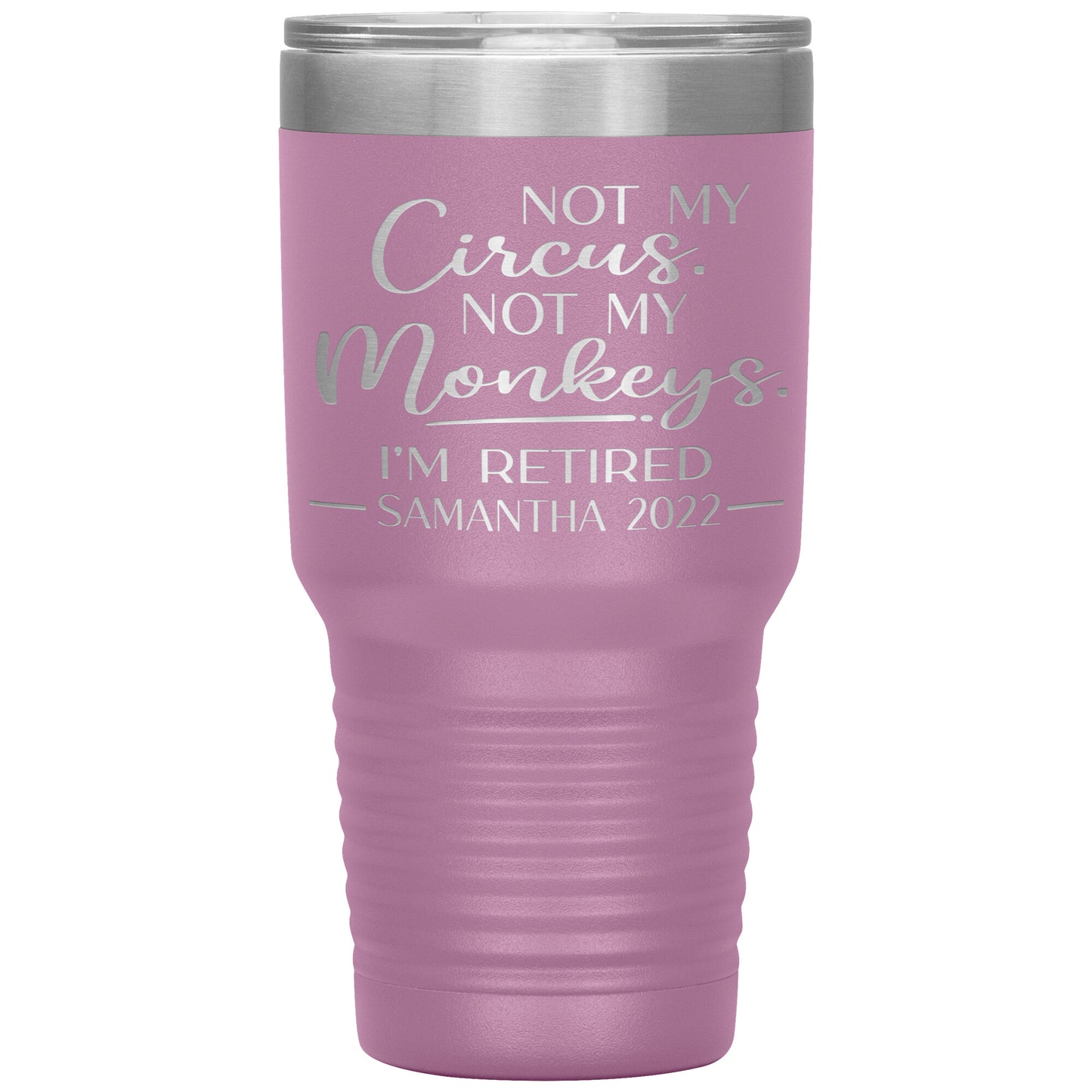 Not my Circus Not my Monkeys 2022 Tumbler