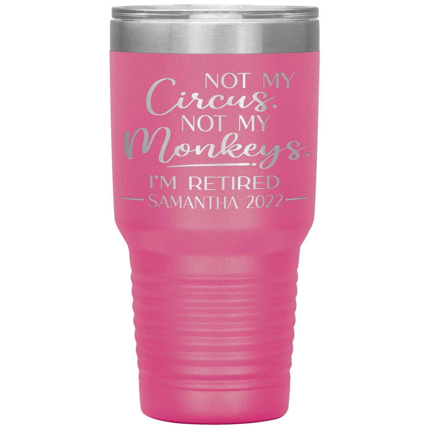 Not my Circus Not my Monkeys 2022 Tumbler