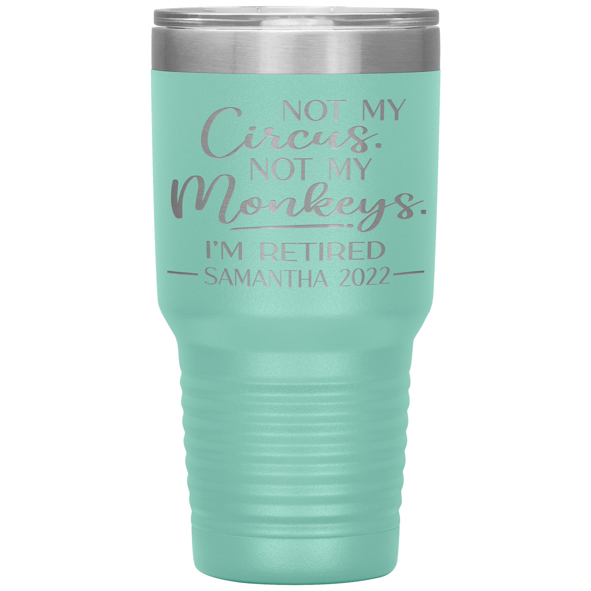 Not my Circus Not my Monkeys 2022 Tumbler