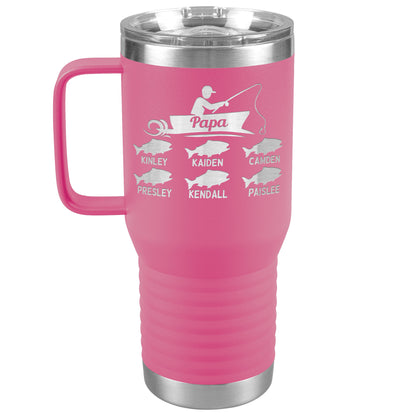 Papa Fishing Tumbler