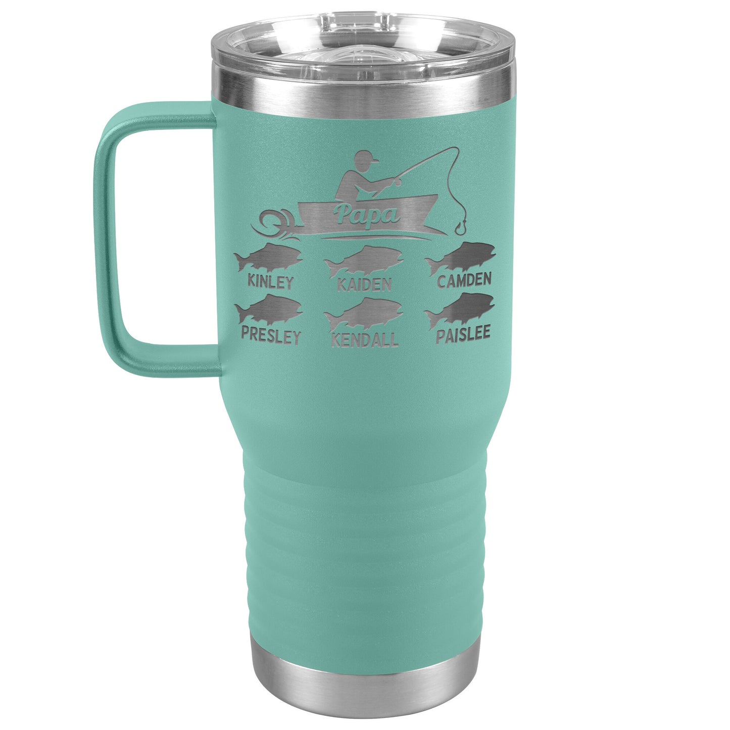 Papa Fishing Tumbler