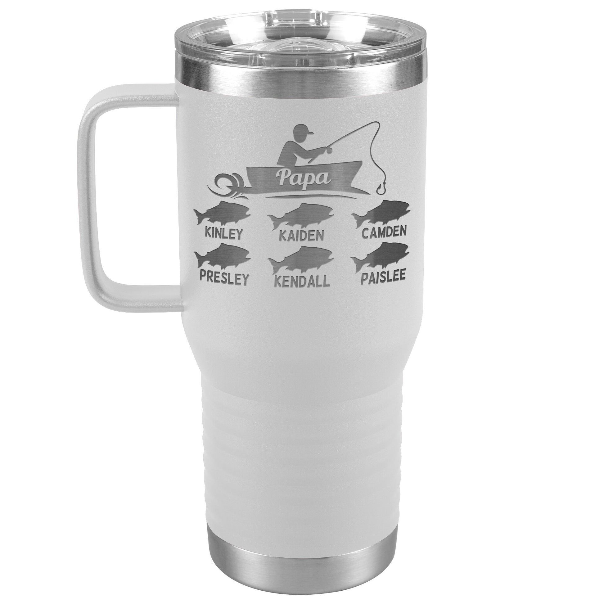 Papa Fishing Tumbler