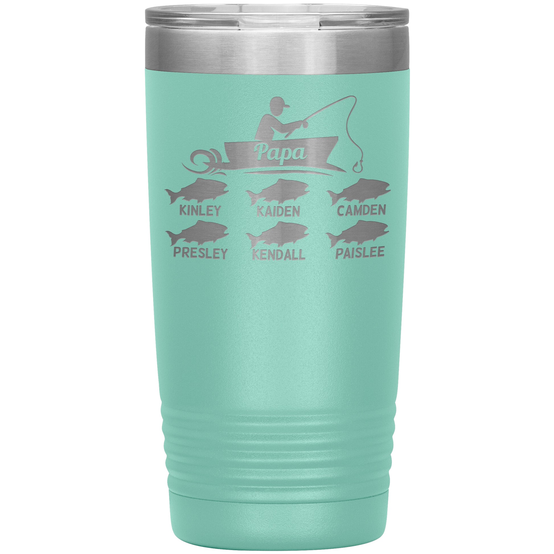 Papa Fishing Tumbler