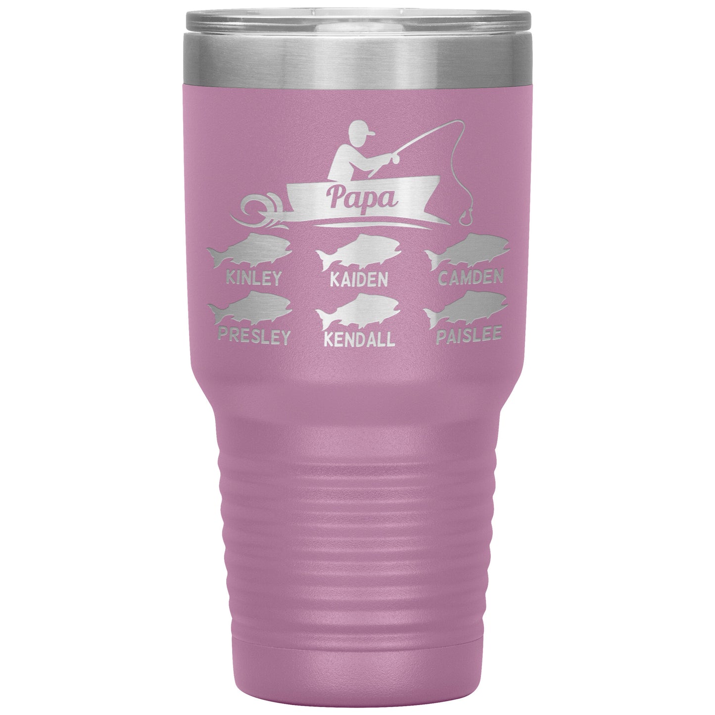 Papa Fishing Tumbler