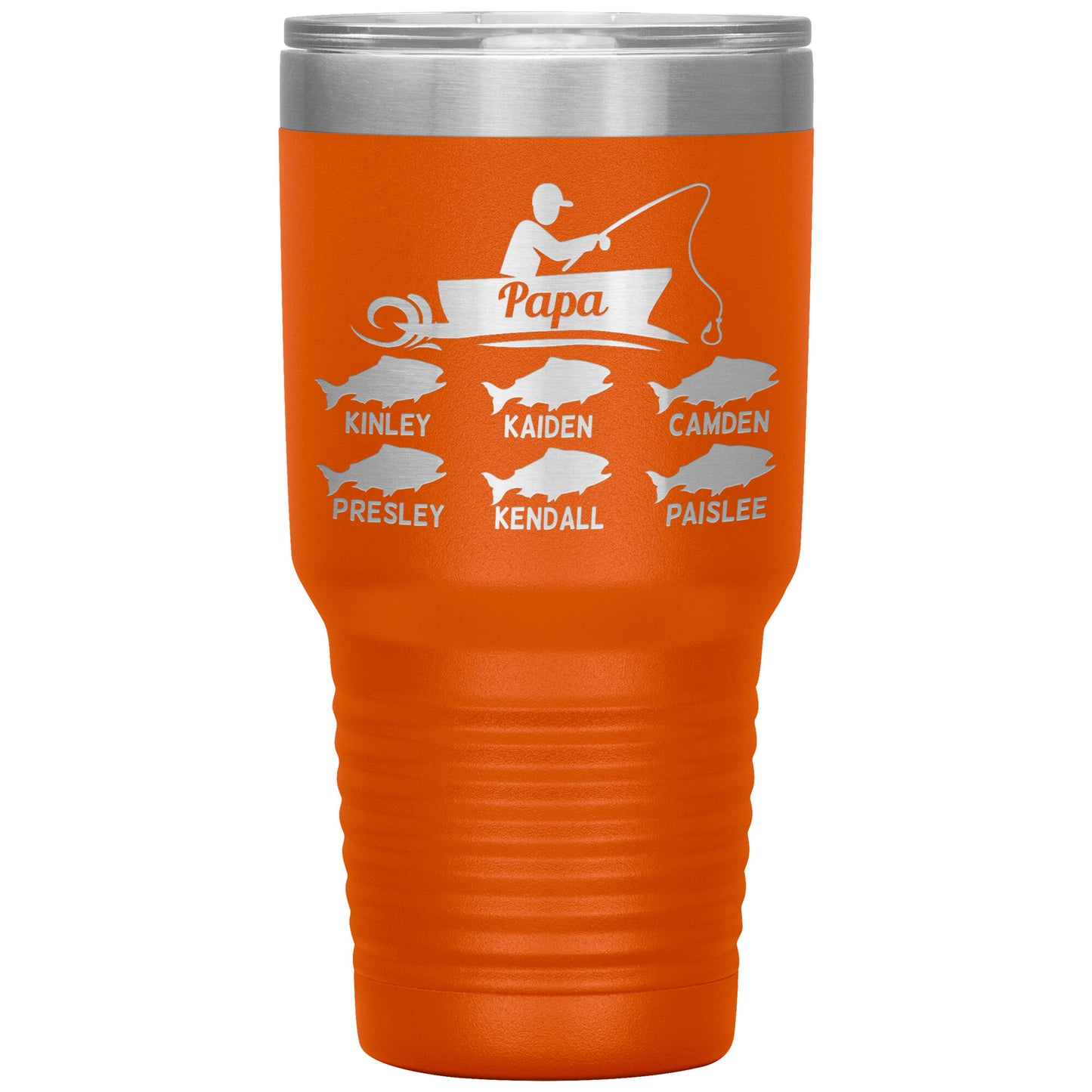 Papa Fishing Tumbler