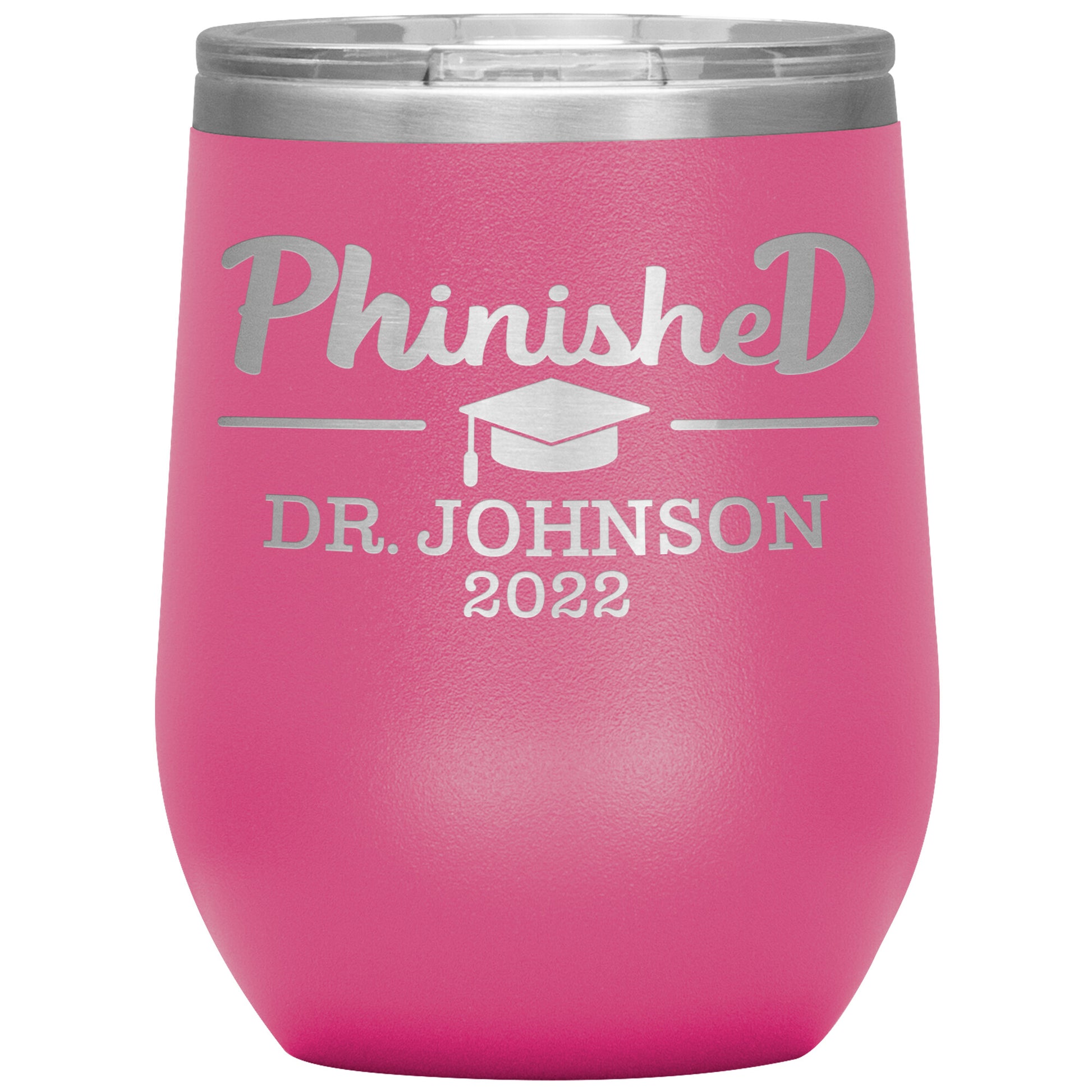 Phinised PhD Graduation Tumbler