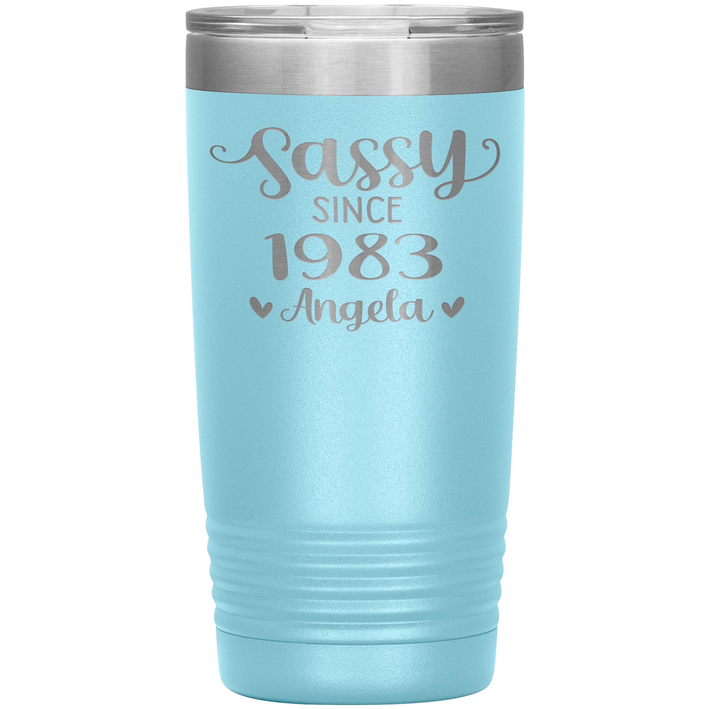 Sassy Since 1983 Birthday Tumbler