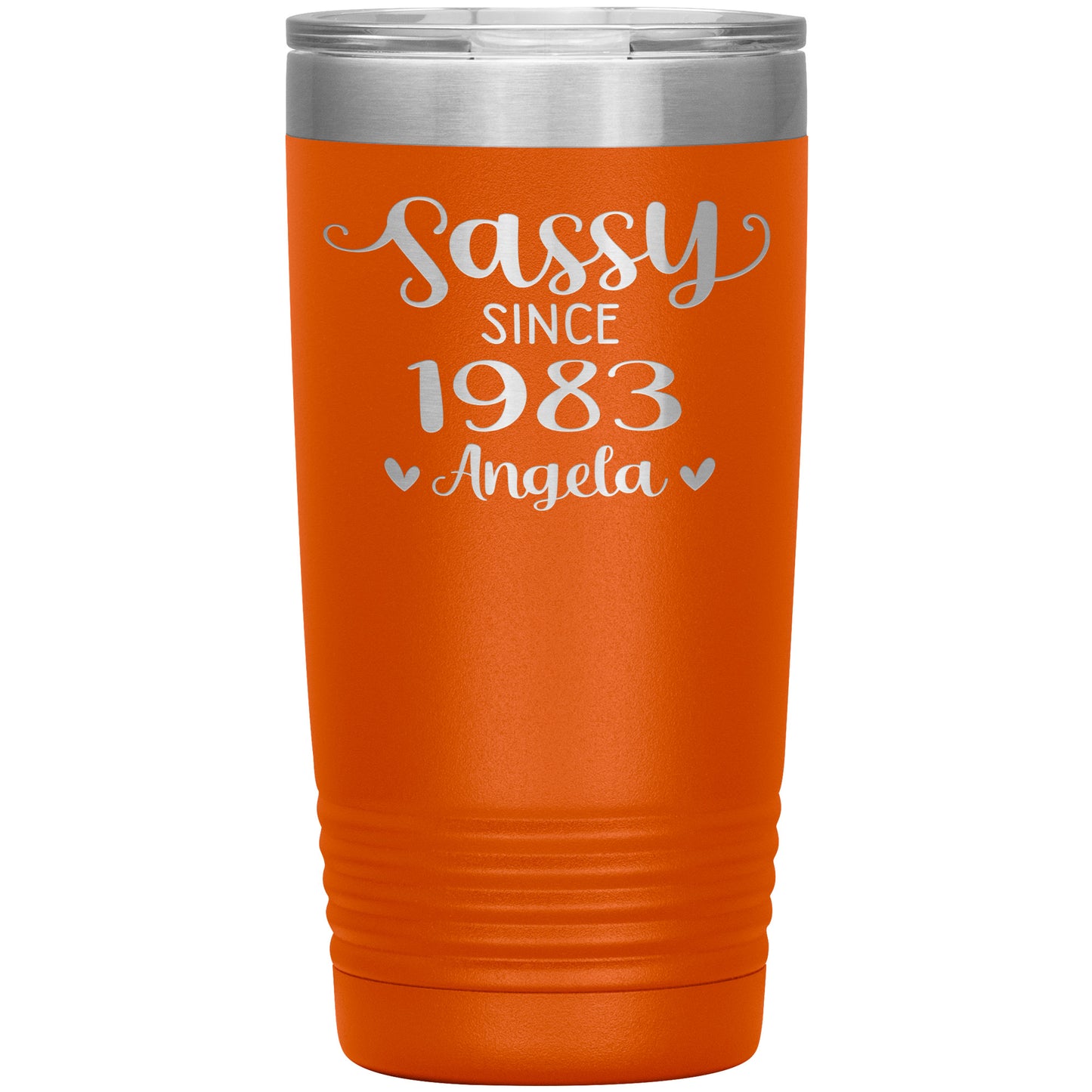 Sassy Since 1983 Birthday Tumbler