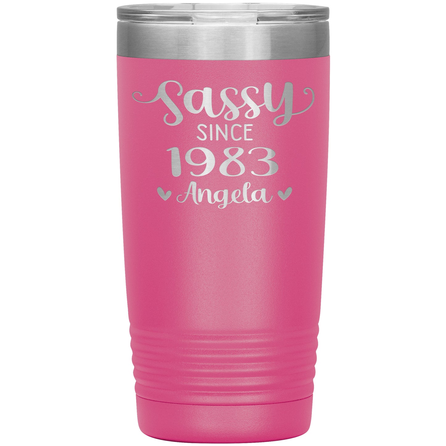 Sassy Since 1983 Birthday Tumbler