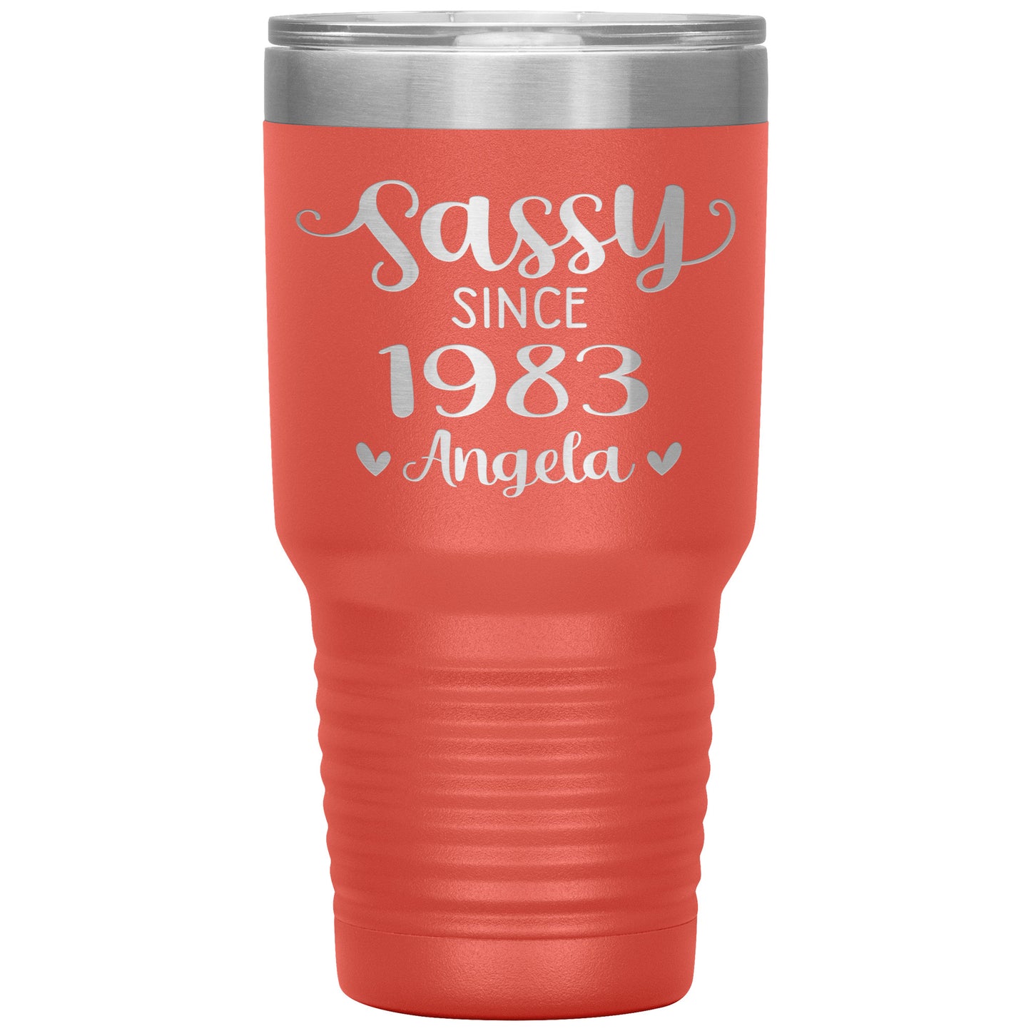 Sassy Since 1983 Birthday Tumbler