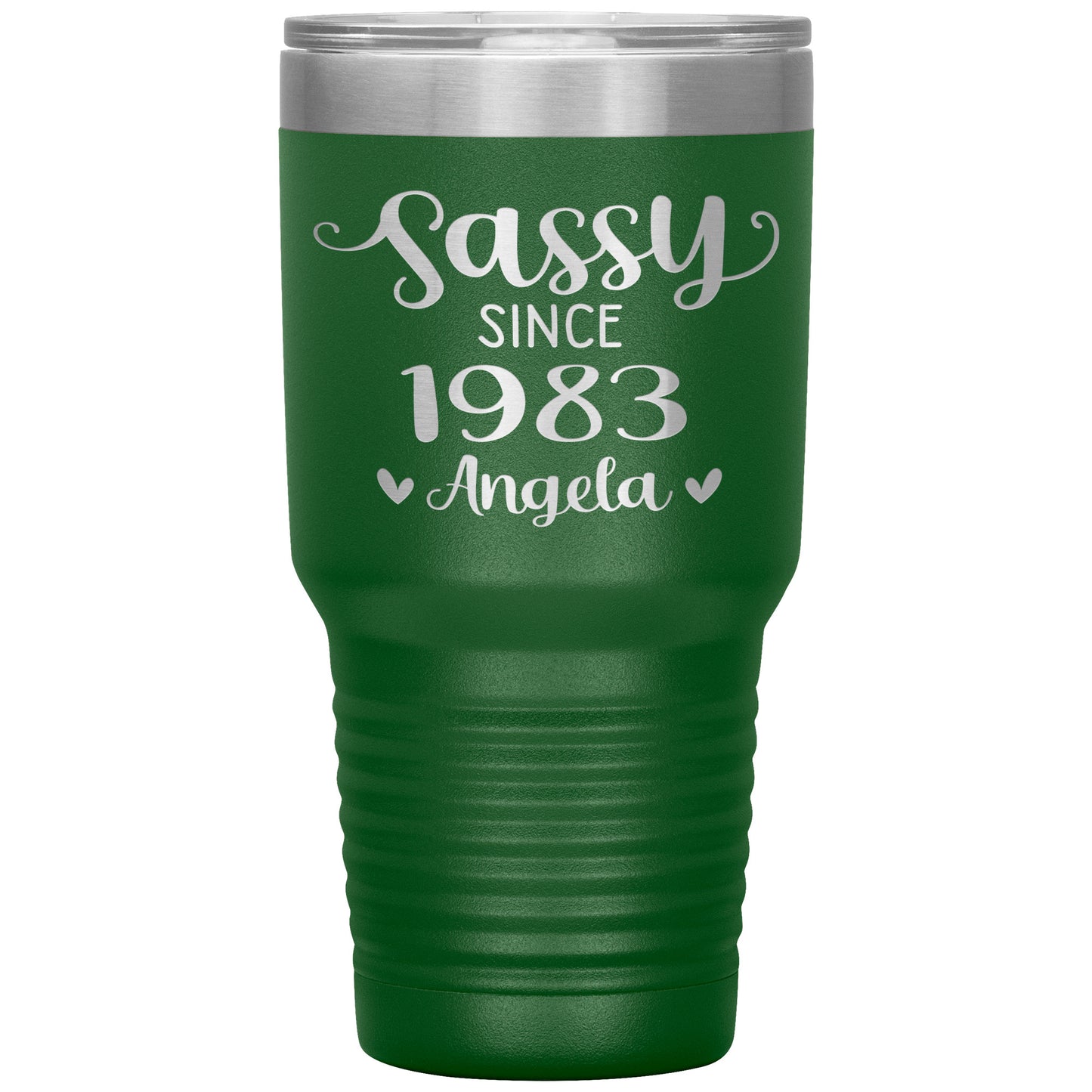 Sassy Since 1983 Birthday Tumbler