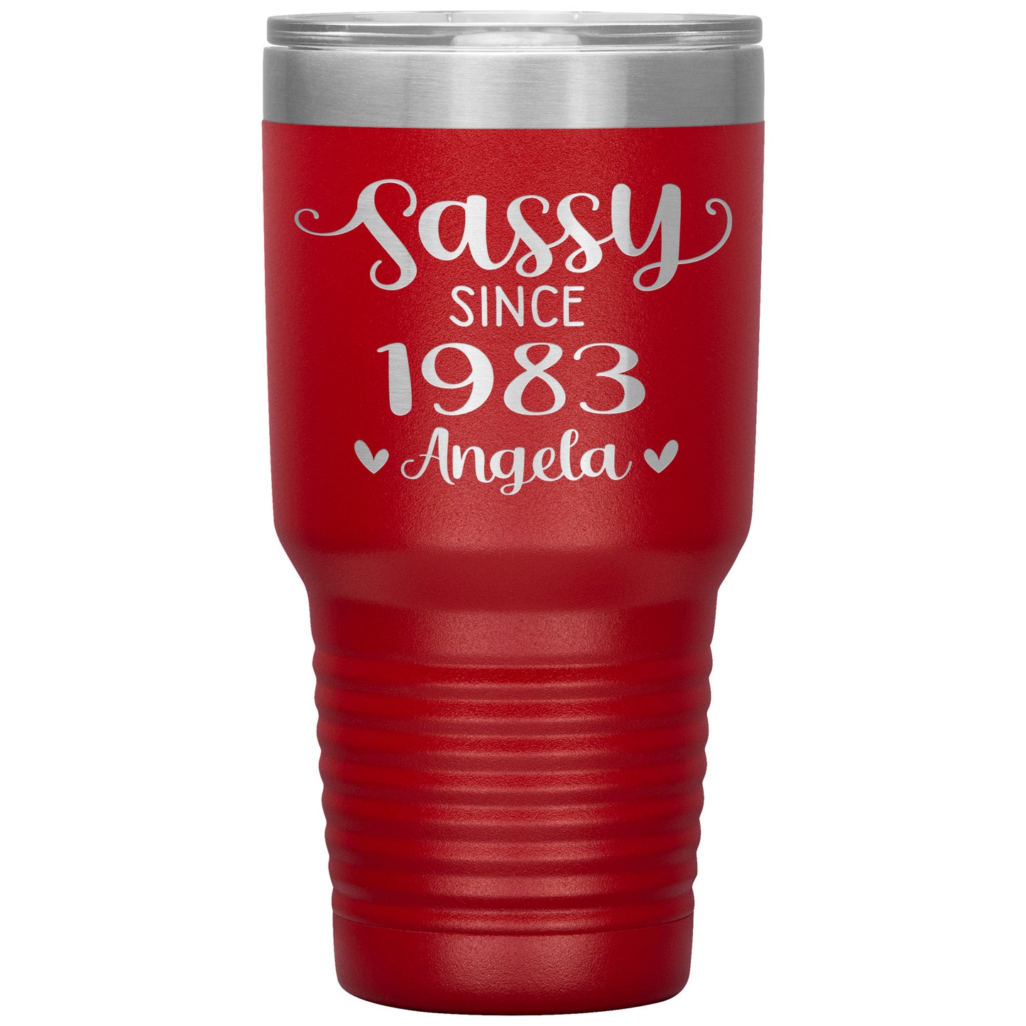 Sassy Since 1983 Birthday Tumbler