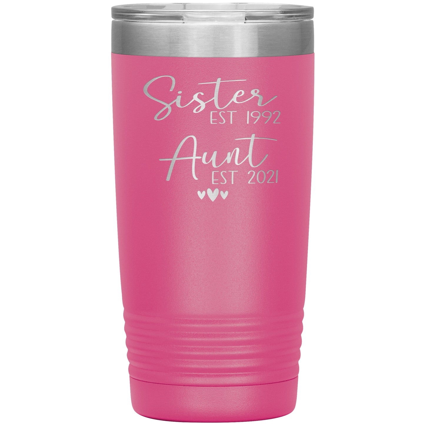 Sister Est Aunt Est Tumbler