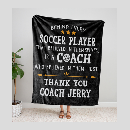 Soccer Coach Blanket