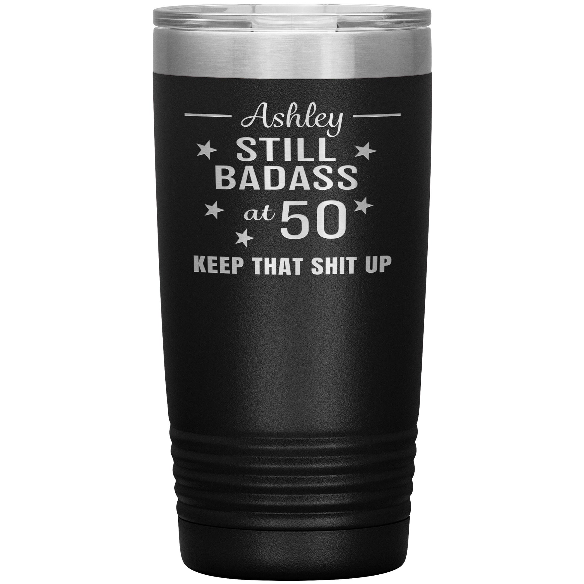 Still Badass at 50 Tumbler