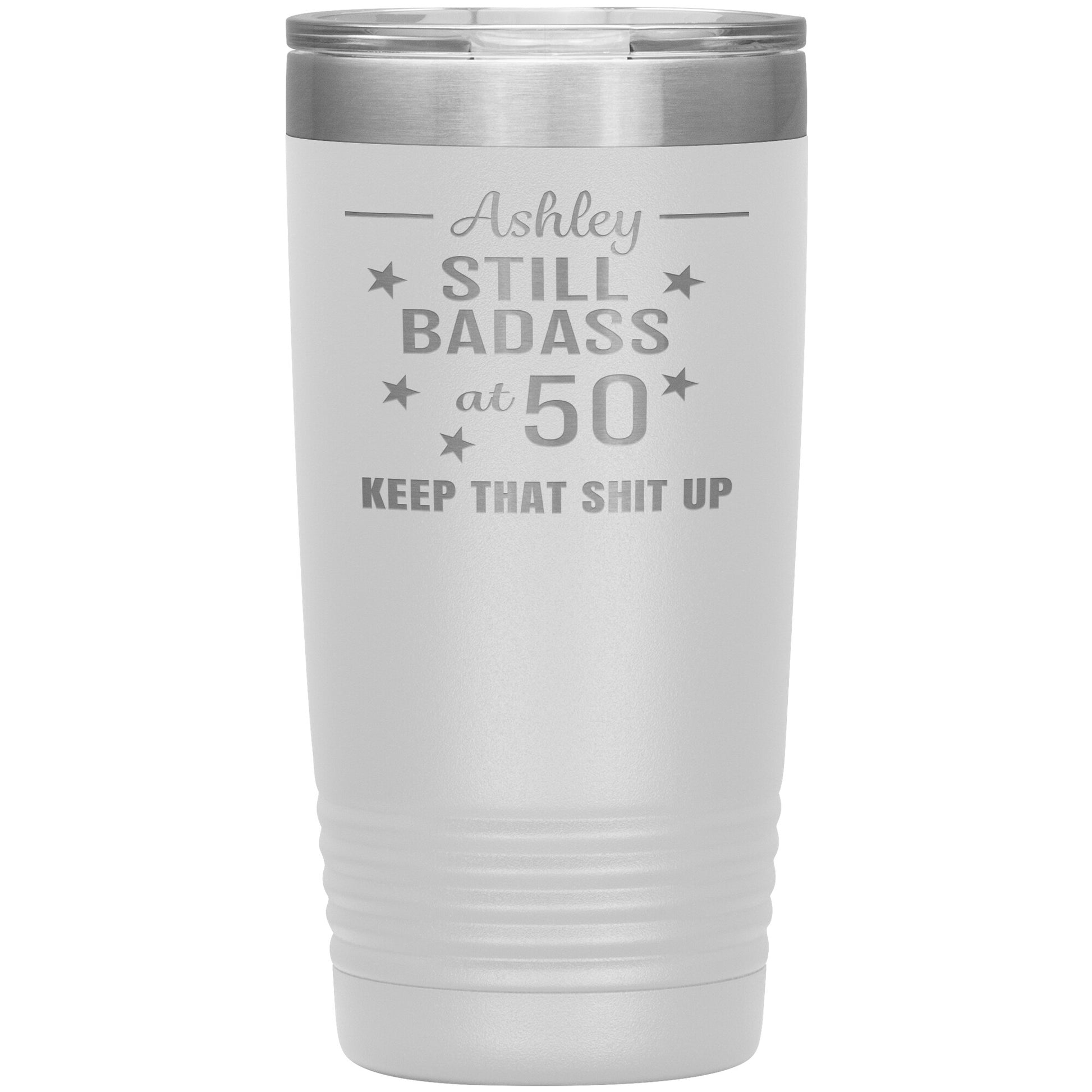 Still Badass at 50 Tumbler