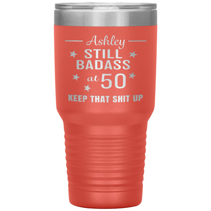 Still Badass at 50 Tumbler