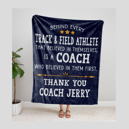 Track & Field Coach Blanket