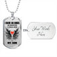 Angel in Heaven My Son Dog Tag Necklace