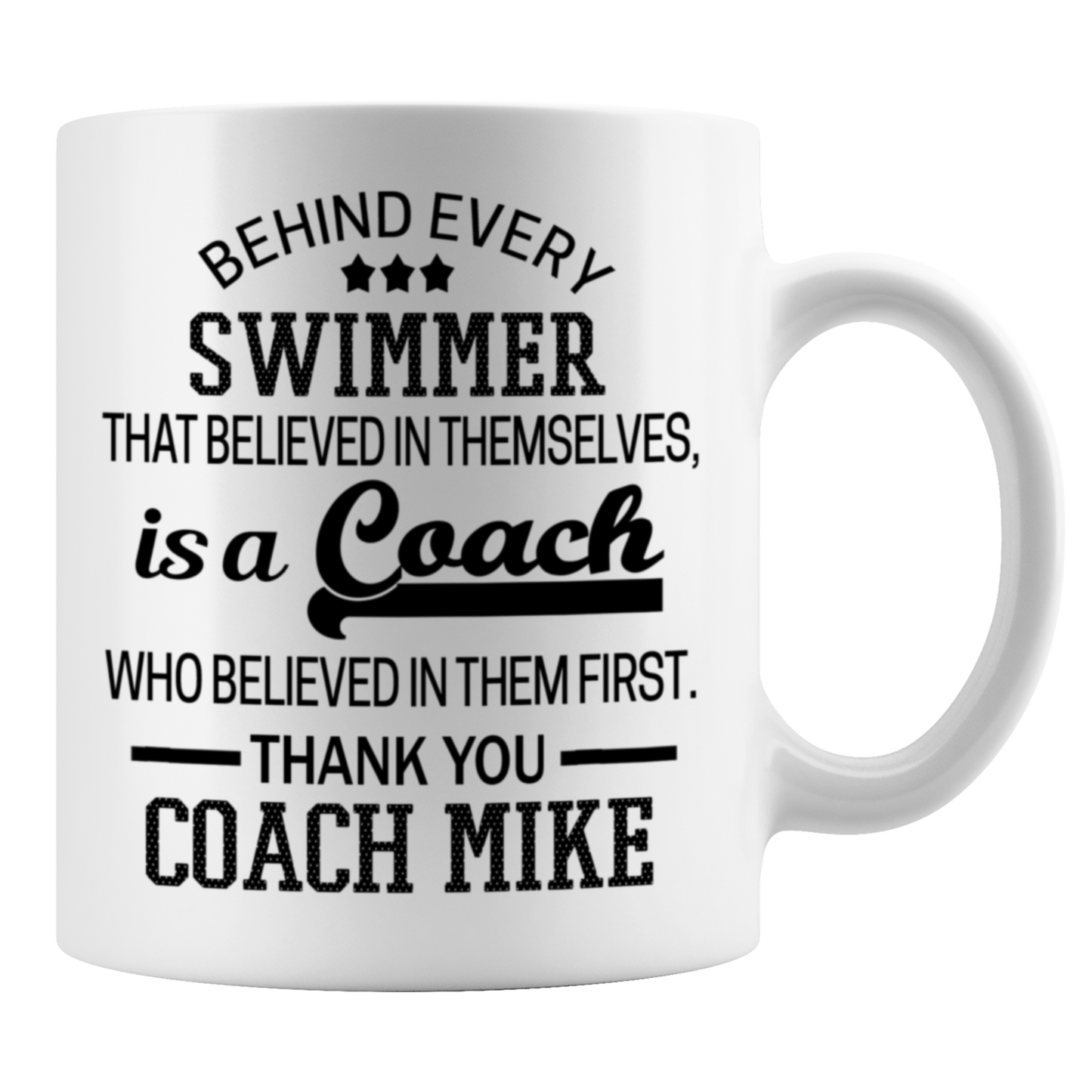 Behind Every Swimmer Mug