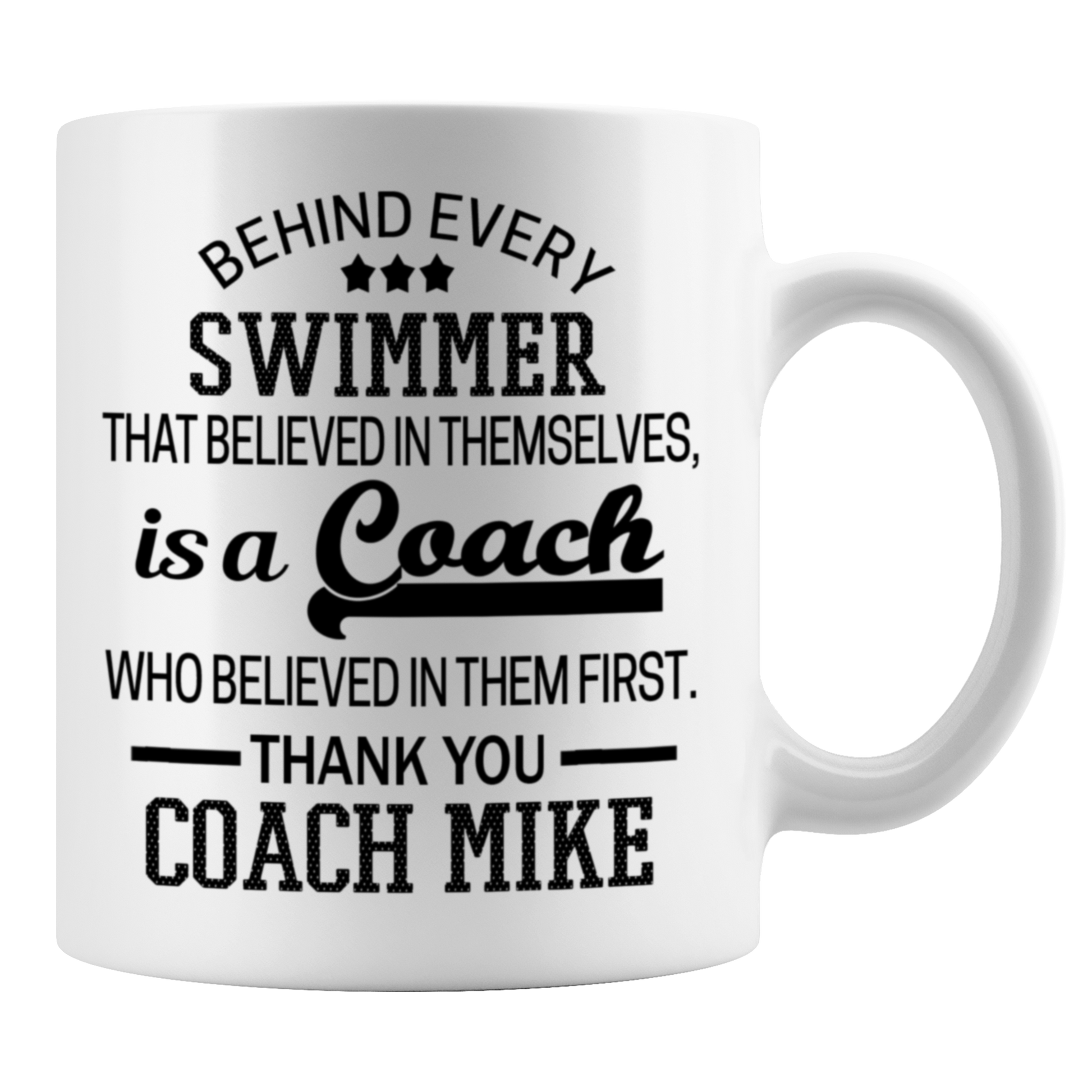 Behind Every Swimmer Mug