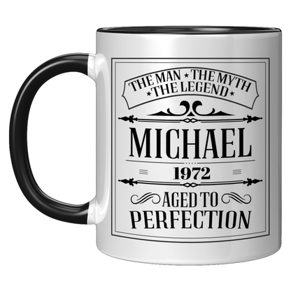 The Man The Myth The Legend 1972 Coffee Mug