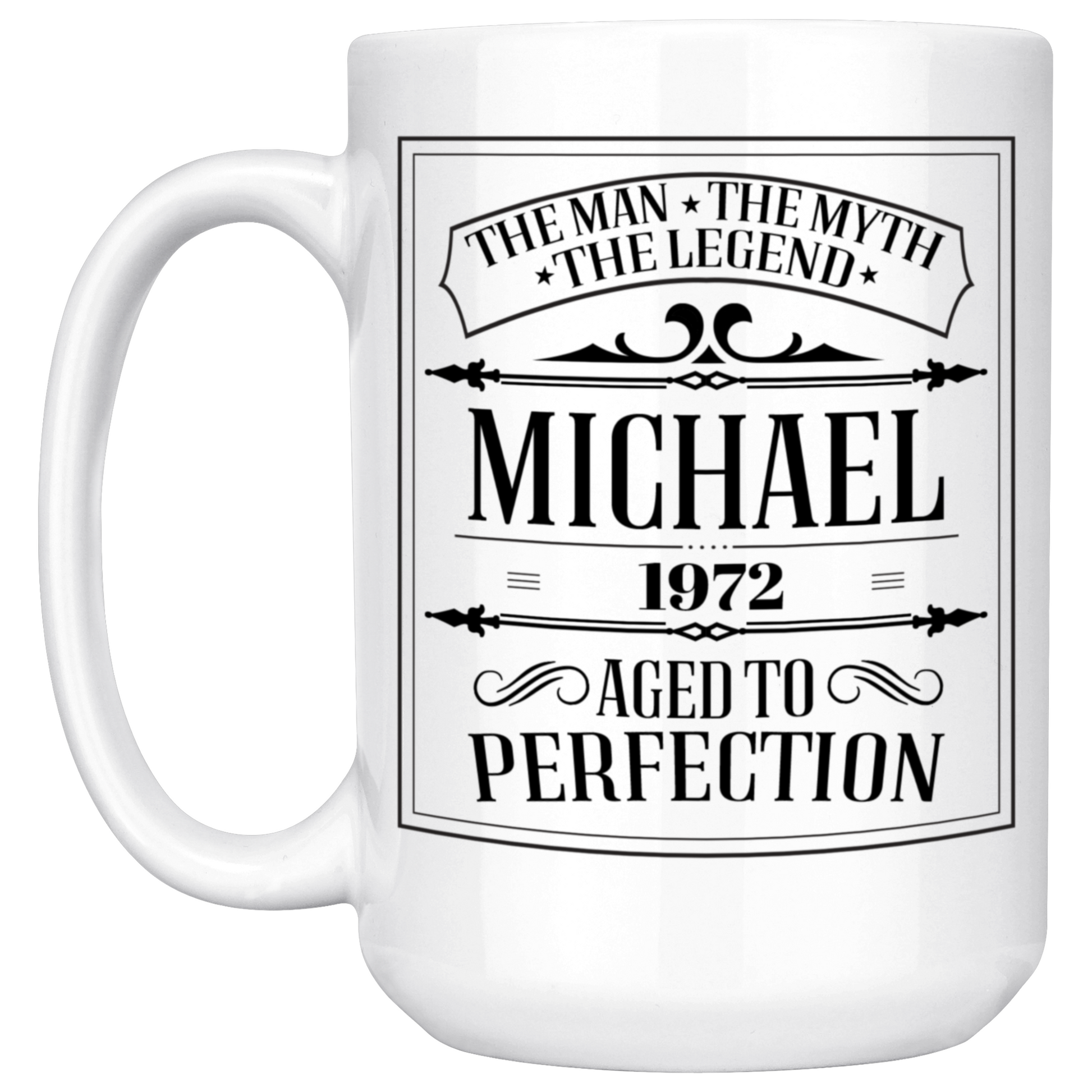 The Man The Myth The Legend 1972 Coffee Mug