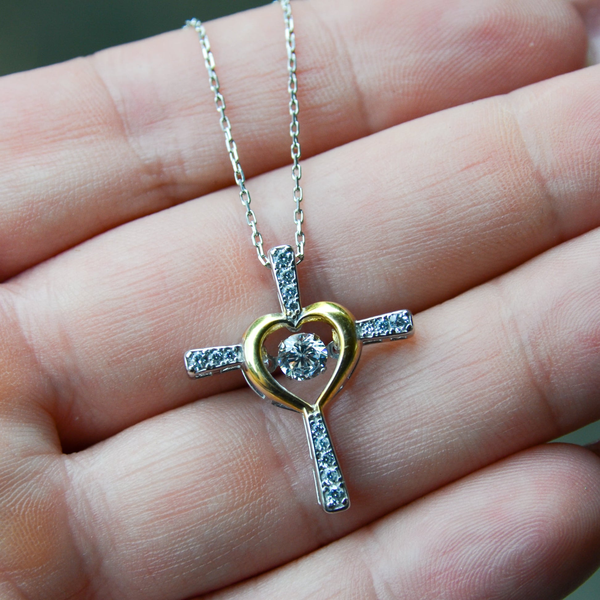 To My Queen You are Amazing Cross Necklace