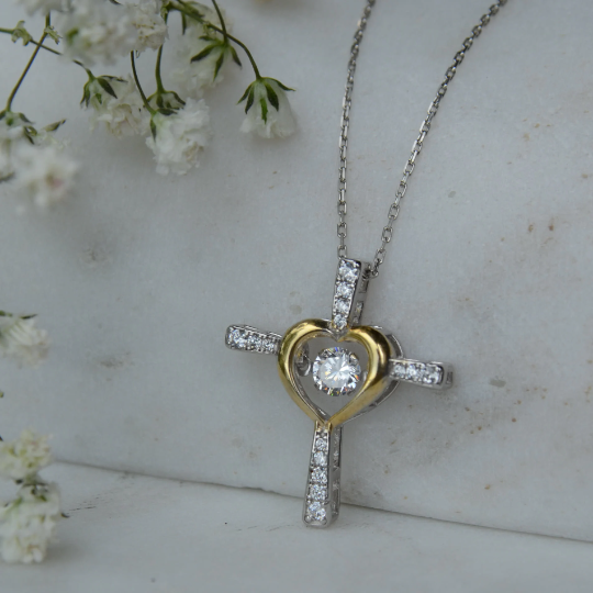 Mother in Law Cross Necklace, Mother of the Bride Wedding Thank You Gifts from Bride, Future Mother in Law Jewelry, Mother in Law to Be