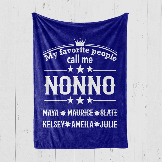 Favorite People Nonno Blanket