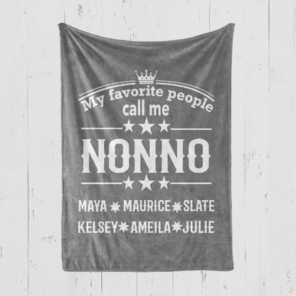 Favorite People Nonno Blanket