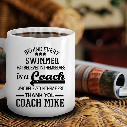 Behind Every Swimmer Mug